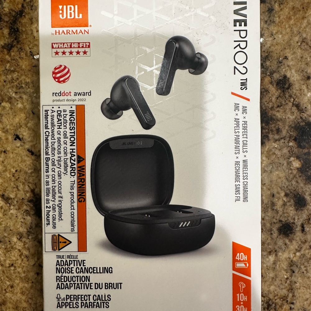 JBL Live Pro 2 TWS Earbuds - Black
